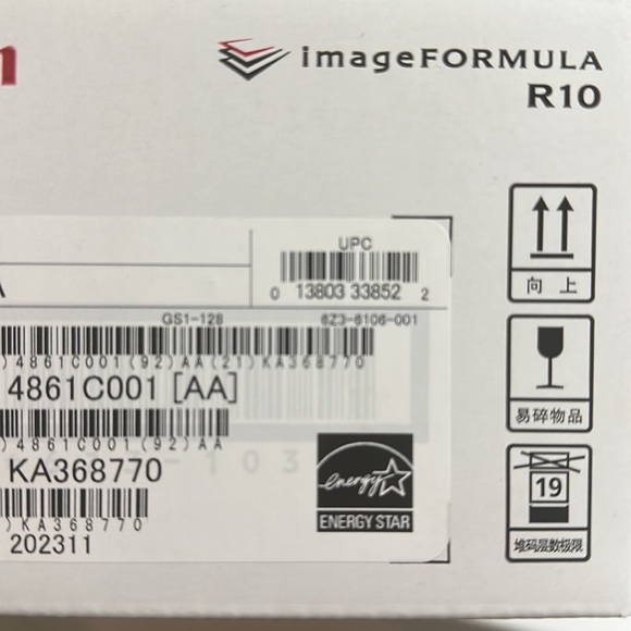 Canon Image Formula R10 Document Scanner - Picture 4 of 4